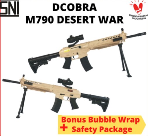 Airsoft DCobra M790 DESERT WAR WA 0856 4960 1323